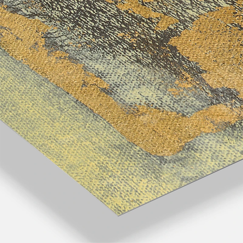 Designart 'Glam Metallic Form Ii Modern Multipanel Wall Clock