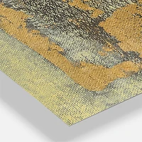 Designart 'Glam Metallic Form Ii Modern Multipanel Wall Clock