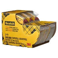 Scotch® Double Sided Tape, 3ct.