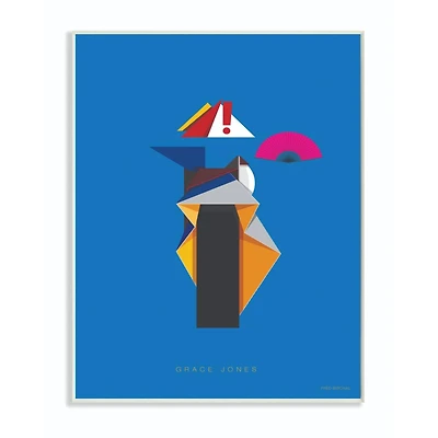 Stupell Industries Grace Jones Wooden Wall Plaque