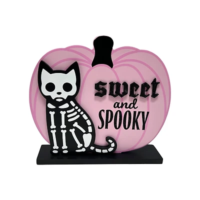 8.75" Sweet & Spooky Cat Tabletop Décor by Ashland®