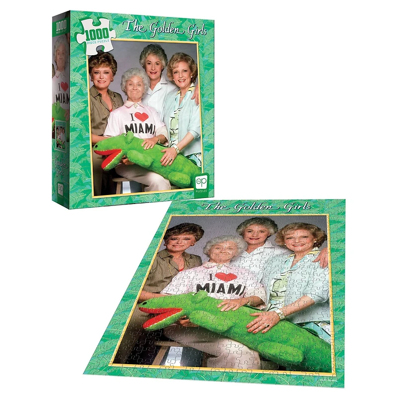 USAopoly The Golden Girls "I Heart Miami" 1000 Piece Puzzle