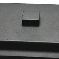 Hello Honey® Robert Stevenson Lighting Addison 17" Textured Black Metal & Glass Outdoor Light