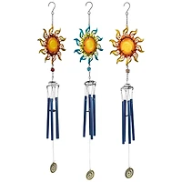 2.5ft. Shining Suns Outdoor Garden Windchimes, 3ct.
