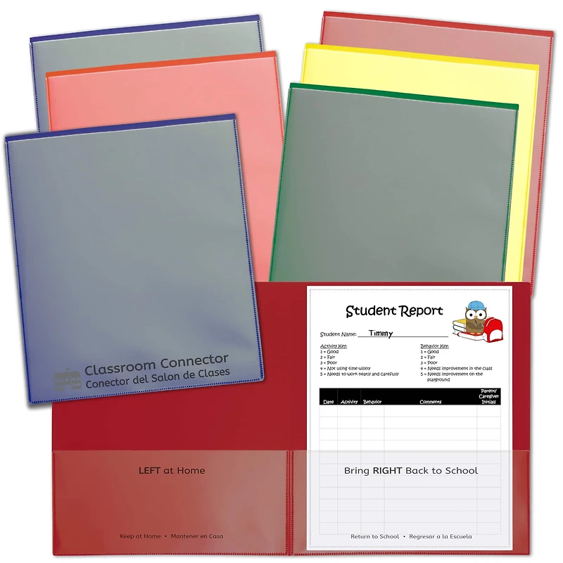 C-Line® Classroom Connector™ School-To-Home Folders