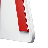 NASA Logo Embossed Shaped Metal Wall Sign