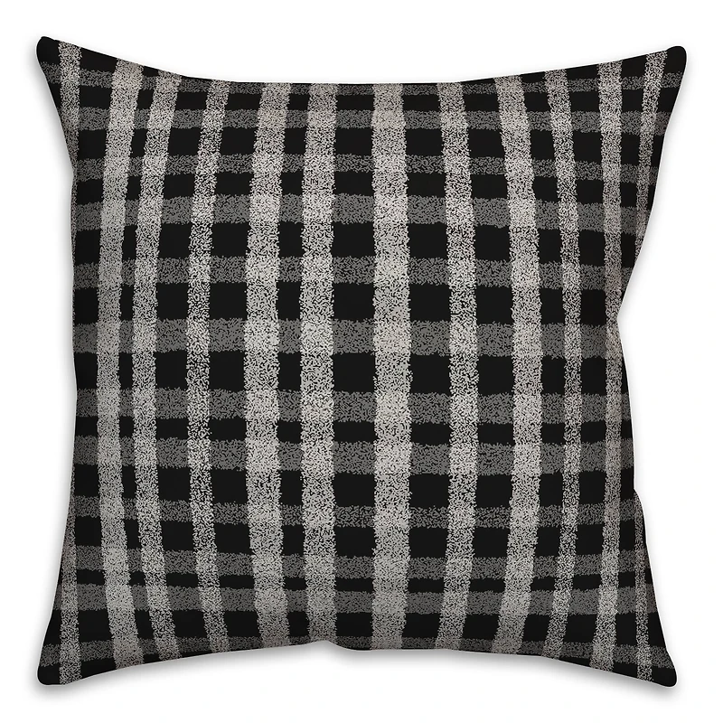 Chalky Plaid Indoor/Outdoor Pillow