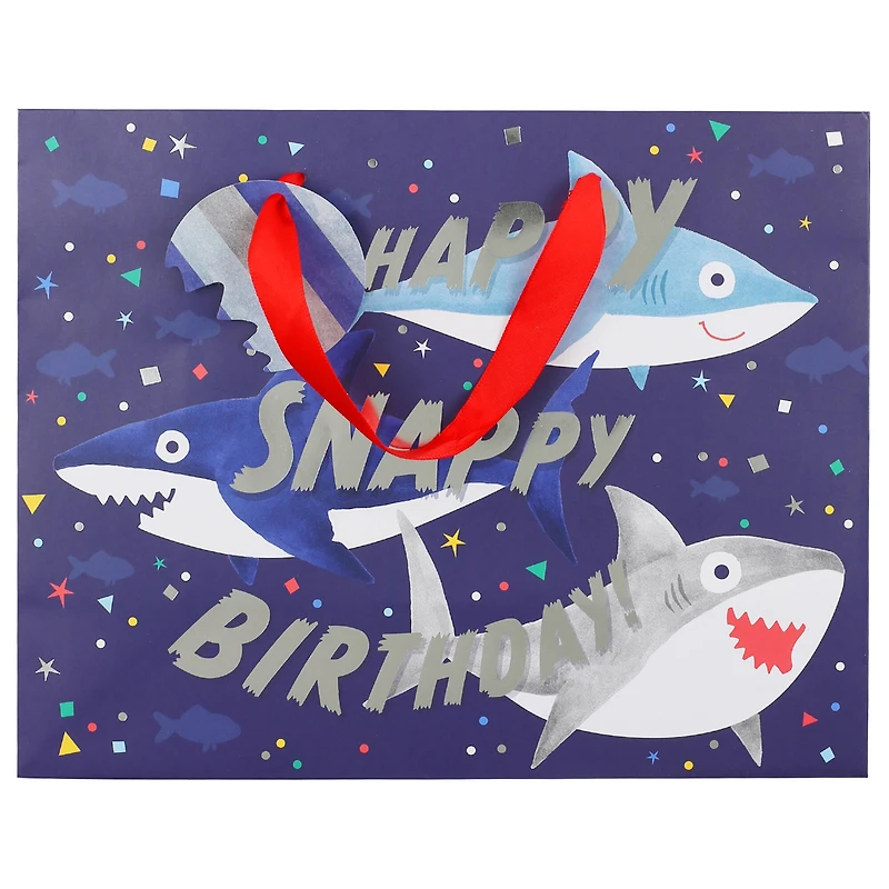 7.75" Happy Snappy Birthday Gift Bag by Celebrate It™