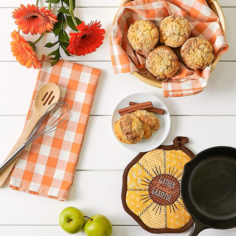 DII® Sunflower Potholder & Dishtowel Gift Set