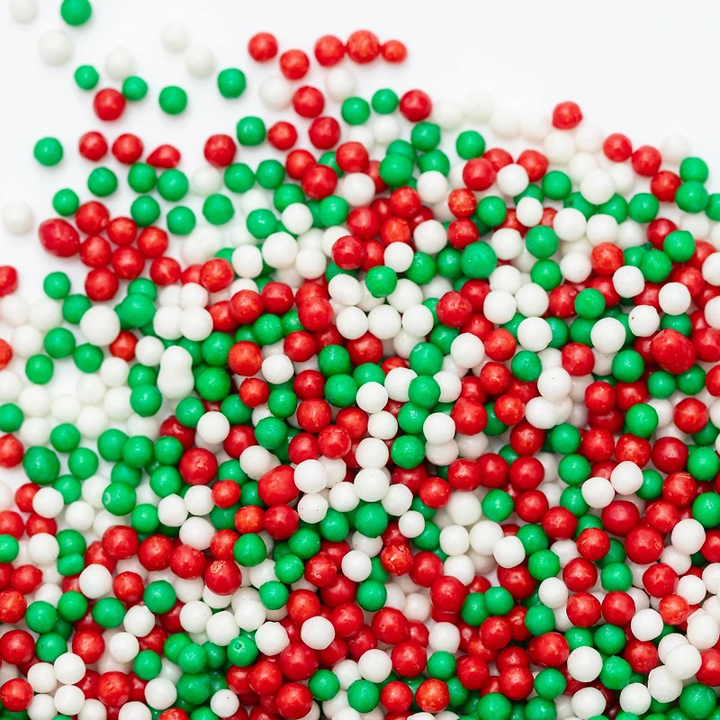 PME Cake Sweet Street® Jolly Holiday Nonpareils Sprinkle Mix