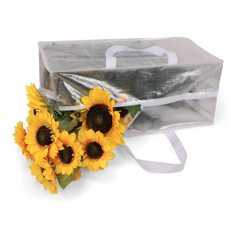 13" x 29" x 14" White Soft Storage Bag by Simply Tidy®