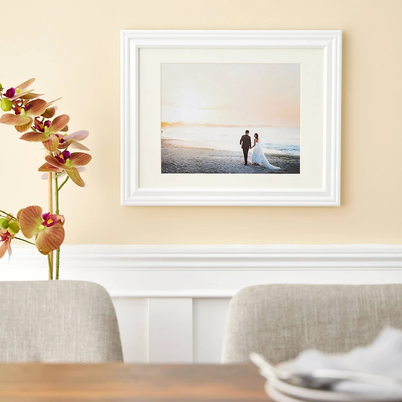 Lifestyles™ White Frame With Mat by Studio Décor