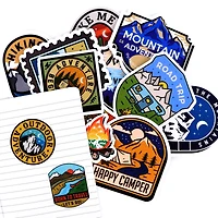 Vinyl Diecut Adventure Sticker Set by Recollections™