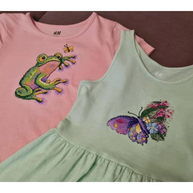 MP Studia Frog Cross Stitch Kit