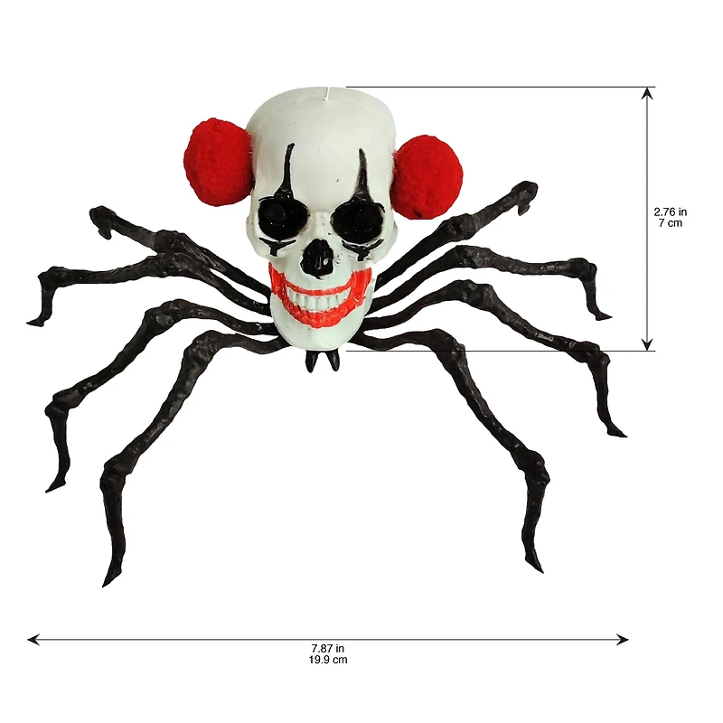 7.75" Mini Clown Head Spider Décor by Ashland®