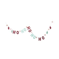 Hello Honey® 10ft. Decorative MDF Banner with Stars, Glitter & "Ho Ho Ho" in Kraft Box