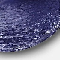 Designart - Full Moon In Cloudy Night Sky V