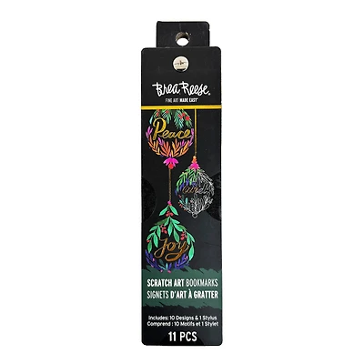 Brea Reese™ Bright Holiday Scratch Art Bookmarks