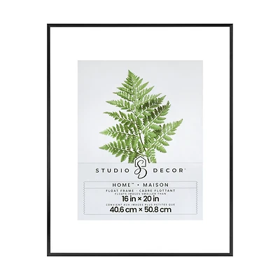 6 Pack: Home™ Black Metal Float Frame by Studio Décor