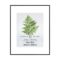 6 Pack: Home™ Black Metal Float Frame by Studio Décor