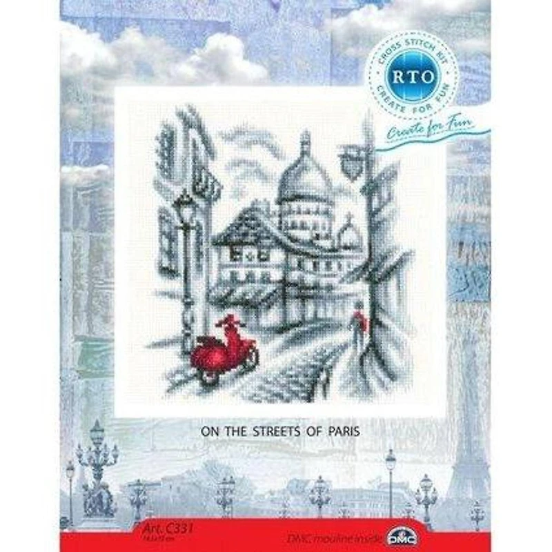 RTO Cross-stitch Kit "On the streets of Paris