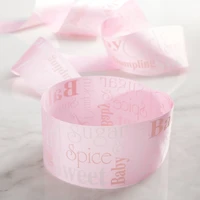 2.5'' x 5 yd. It's a Girl Satin Ribbon by Celebrate It®