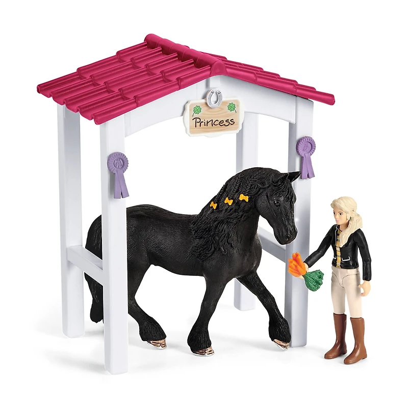Schleich Horse Club Horse Box with Tori & Princess Playset
