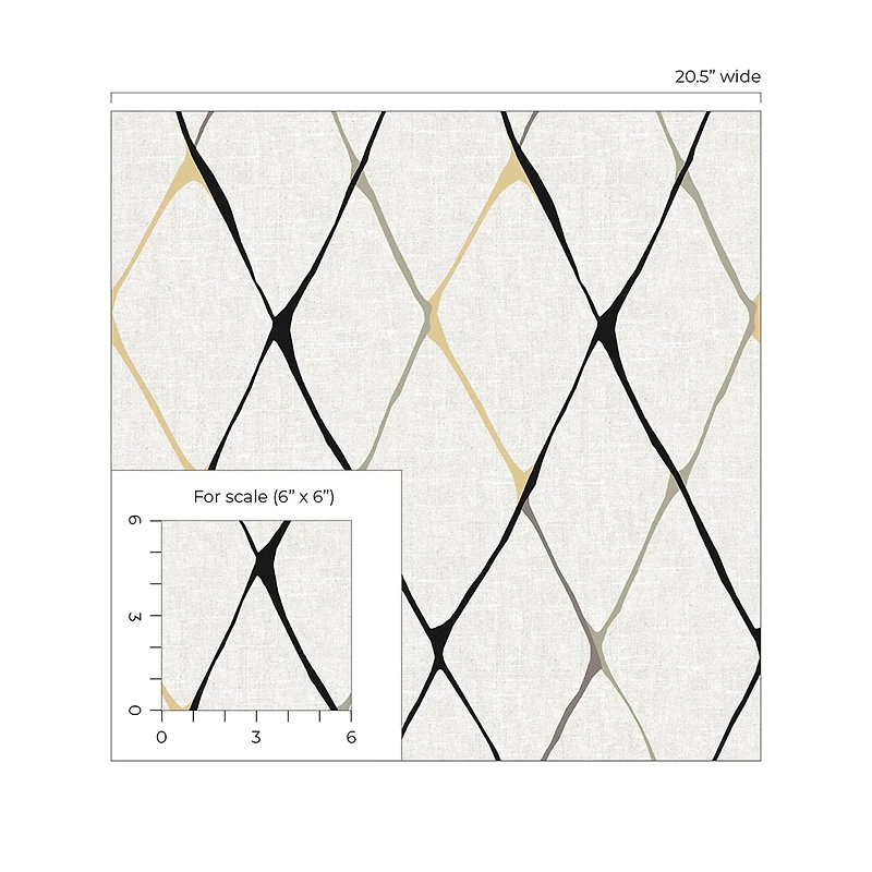 Surface Style Diamondlike Peel & Stick Wallpaper