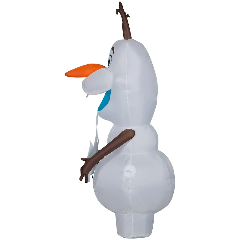 5.5ft. Airblown® Inflatable Olaf with Christmas Trees