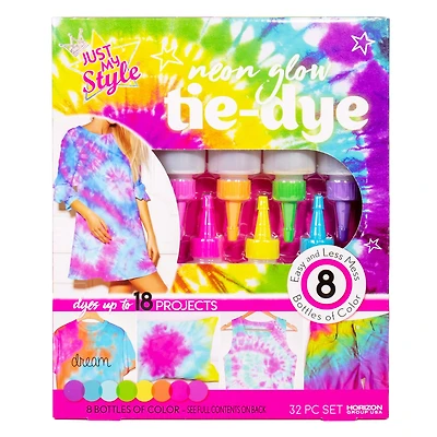 Just My Style® Neon Glow Tie-Dye Box
