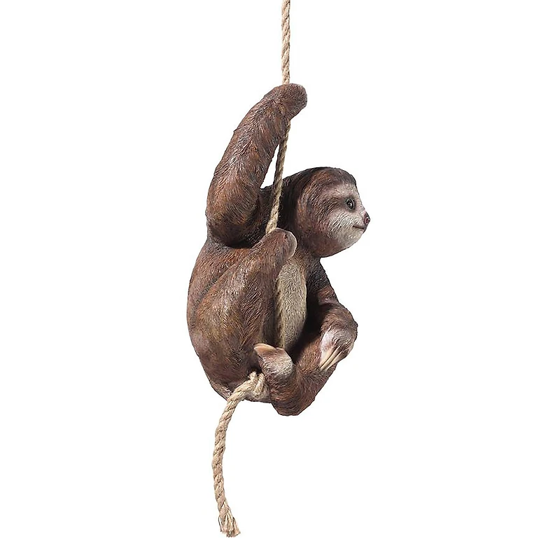 Design Toscano Hanging Horatio the 3-Toed Sloth Statue