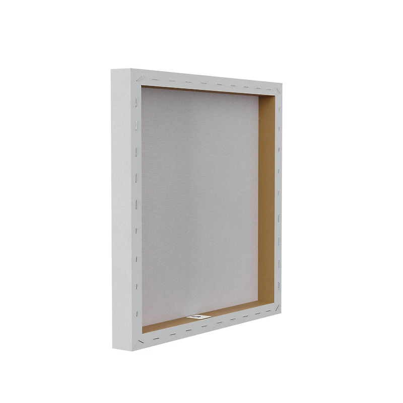 Stupell Industries Spring Birdhouse Wreath Canvas Wall Art