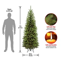 ft. Unlit Kingswood Fir Pencil Artificial Christmas Tree