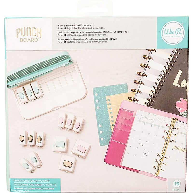 We R Memory Keepers® Planner Punch Board™ Kit