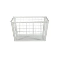 12.5" White Wire Multifunctional Basket
