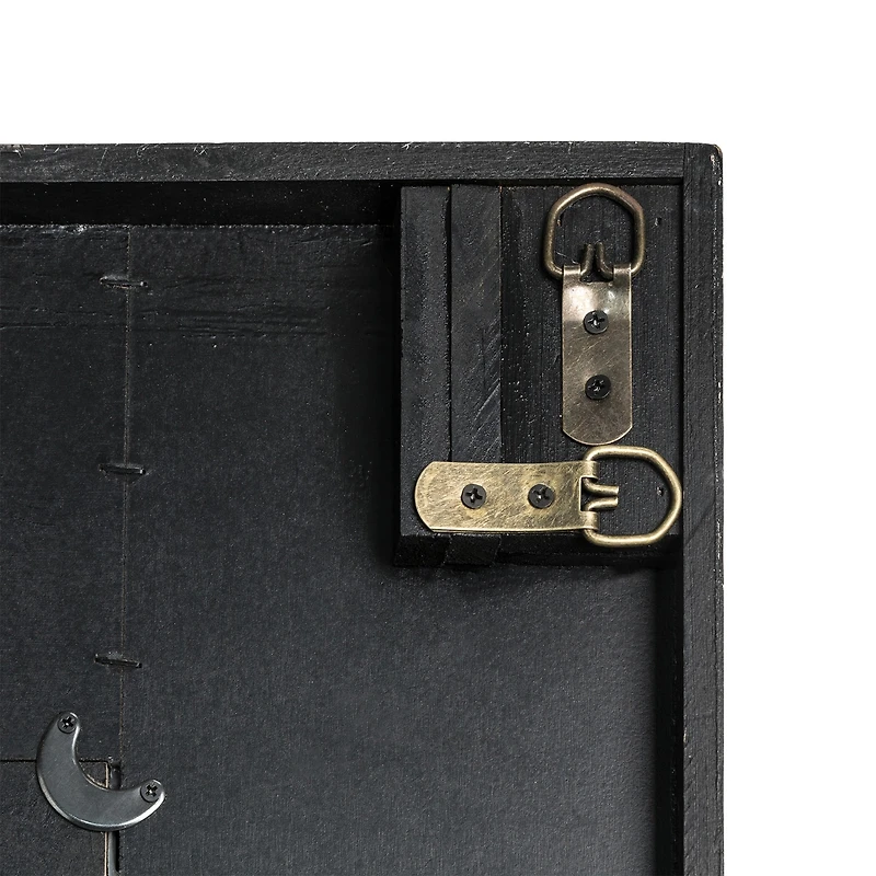 Glitzhome® 39.5" Rectangle Wooden Farmhouse Wall Mirror