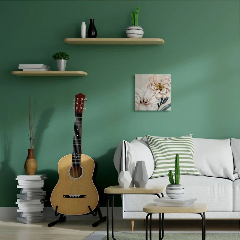 Stupell Industries Pink Poppy Petals Organic Soft Spring Florals Canvas Wall Art