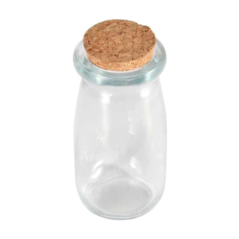 3.3oz. Clear Glass Bottle with Cork by Ashland®