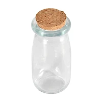 3.3oz. Clear Glass Bottle with Cork by Ashland®