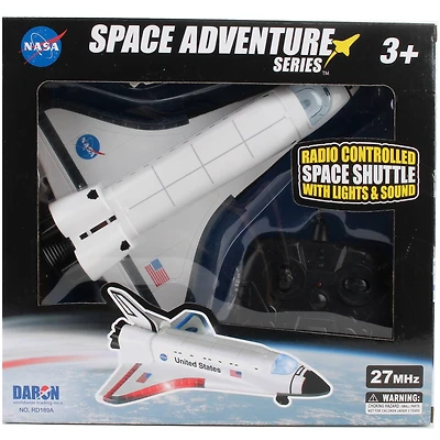 Daron® NASA Space Adventure Space Series™ Shuttle Remote Control Playset with Lights and Sound