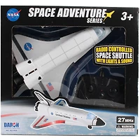 Daron® NASA Space Adventure Space Series™ Shuttle Remote Control Playset with Lights and Sound