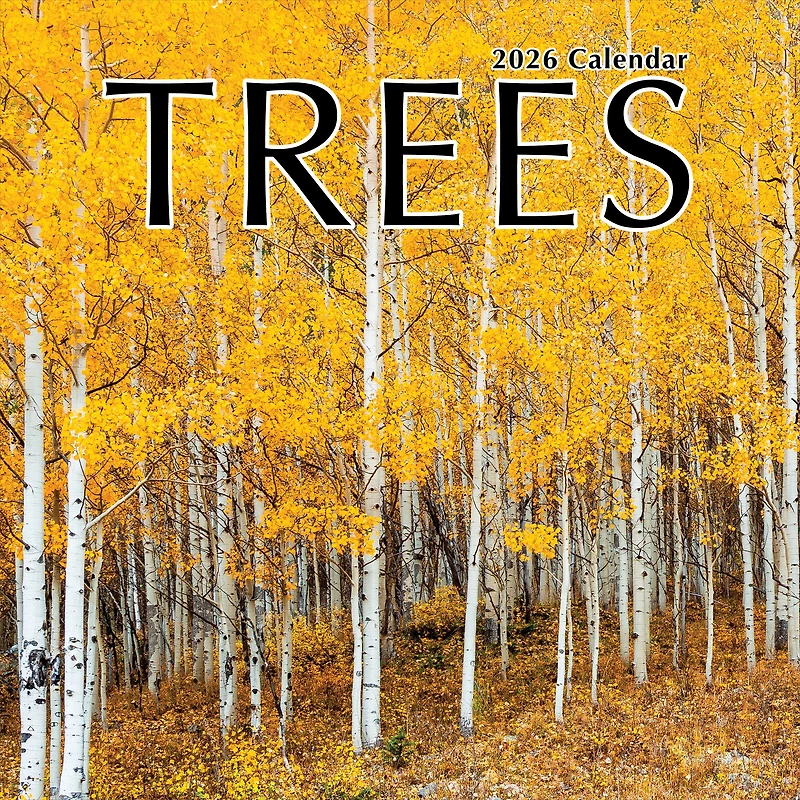 2026 Trees Wall Calendar