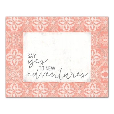 Say Yes To Adventures 14" x 11" Canvas Wall Art