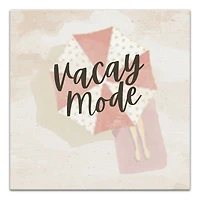 Vacay Mode Canvas Wall Art