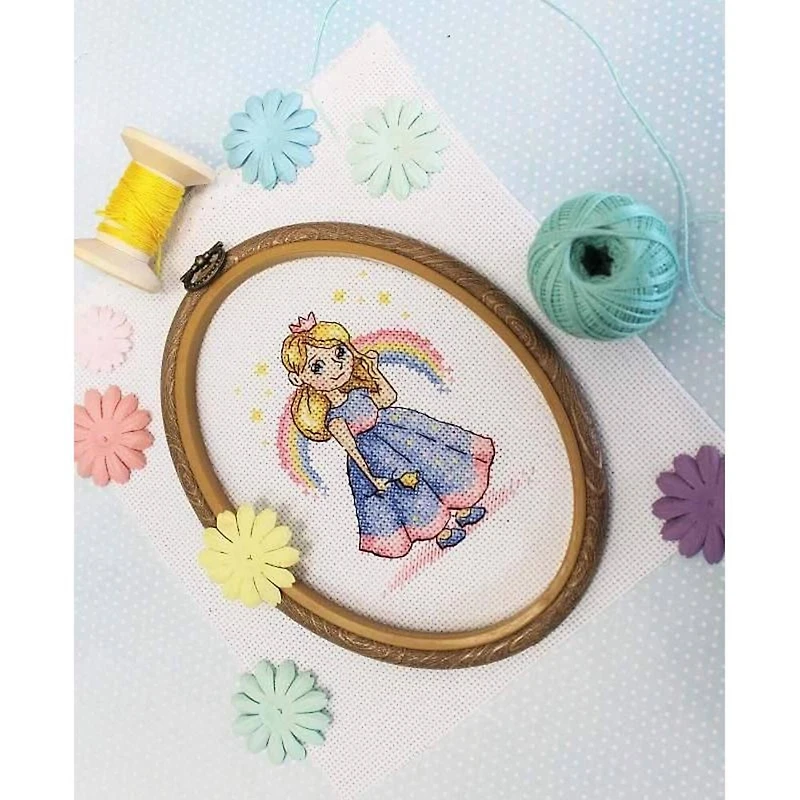 MP Studia Princess Cross Stitch Kit
