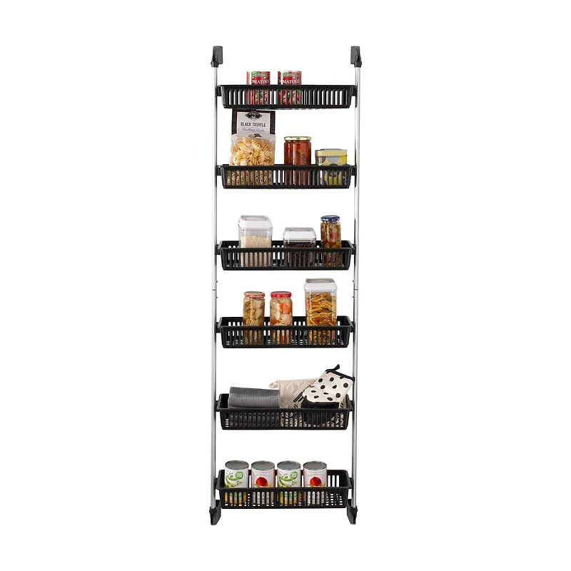 Organize It All Over the Door 6 Tier Basket Organizer