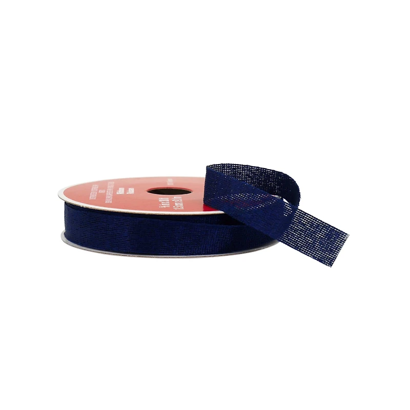 5/8" x 30ft. Blue Velvet Ribbon by Celebrate It®