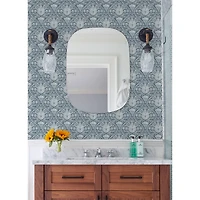 RoomMates Disney® Mickey Mouse Block Print Peel & Stick Wallpaper