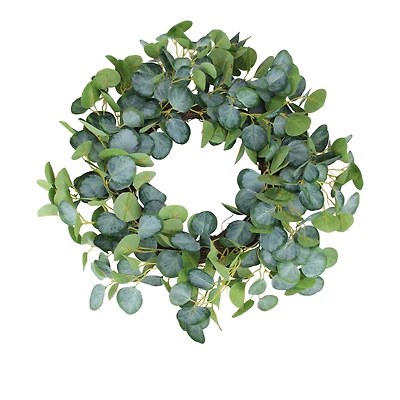 20" Eucalyptus Leaves Spring Wreath