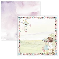 Studio Light Little Blossom Background Paper, 12" x 12"